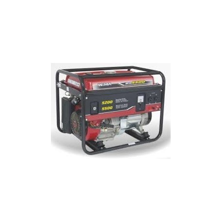 ТРИФАЗЕН БЕНЗИНОВ ГЕНЕРАТОР ЗА ТОК WEMA 5500
